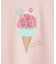 【100-150cm/ひんやり】花びらモチーフTシャツ