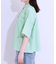 【洗える/5分袖】インせず着られるショートシャツ