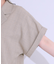 【セットアップ可】麻調半袖ジャケット