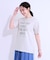 【S-LL/ひんやり/UV】汗をかいても気になりにくい グラフィックTシャツ