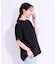 【洗える/S-LL】大人の上品シルエット タックデザイン 5分袖ブラウス