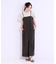 【S-LL】Iラインですっきり見え 大人見えサロペット