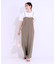 【S-LL】Iラインですっきり見え 大人見えサロペット