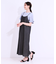 【S-LL】女性らしさ漂う ライトデニム Aラインキャミワンピース