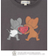 【TOM and JERRY】 ひんやり裾レイヤードTシャツ