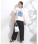 【S-LL/ひんやり/汗ジミ軽減/UVカット】グラフィックアソートTシャツ
