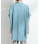 【ひんやり/S-LL】すっきりきれいに体型カバー コクーンシルエットワンピース