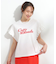 【S-LL/汗ジミ軽減/ひんやり/UVカット】フリルTシャツ