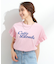 【S-LL/汗ジミ軽減/ひんやり/UVカット】フリルTシャツ