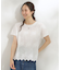 【洗える/S-LL】インせず着られる さらっと大人上品 刺繍トップス