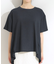 【S-LL/洗える/体型カバー/5分袖】涼しくきれいに決まる Aライントップス