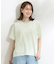 【S-LL】コーデの主役になる コード刺繍デザインＴシャツ