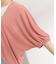【ひんやり/UV/さらさらタッチ】女性らしさ漂う 5分袖ボレロカーディガン