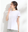 【汗ジミ防止/ひんやり/UV】フリルスリーブTシャツ