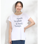 【汗ジミ防止/ひんやり/UV】ロゴプリントTシャツ