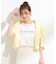 【S-LL/2点セット/体型カバーにも】着回しいろいろ ジレ＋ロゴTシャツ