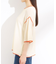 【S-LL/2点セット】配色使いがアクセント 半袖ニット+タンクトップ