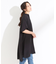 【S-LL/ひんやり】涼しく楽に体型カバー　ゆったりスキッパー半袖チュニック