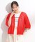 【2点セット/S-LL】メッシュリボン2WAYニット×フレンチスリーブTシャツ