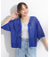 【2点セット/S-LL】メッシュリボン2WAYニット×フレンチスリーブTシャツ
