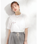 【ひんやり】大人のカジュアルスタイルに レタリング刺繍Tシャツ