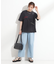 【ひんやり】大人のカジュアルスタイルに レタリング刺繍Tシャツ