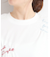 【ひんやり】大人のカジュアルスタイルに レタリング刺繍Tシャツ