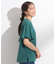 【S-LL/ひんやり/二の腕カバー】華やかさをプラスする お袖フリルTシャツ