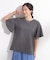 【S-LL/ひんやり/二の腕カバー】華やかさをプラスする お袖フリルTシャツ