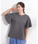 【S-LL/ひんやり/二の腕カバー】華やかさをプラスする お袖フリルTシャツ