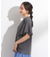 【S-LL/ひんやり/二の腕カバー】華やかさをプラスする お袖フリルTシャツ