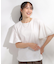 【S-LL/ひんやり/二の腕カバー】華やかさをプラスする お袖フリルTシャツ