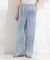 暑い夏も軽やかに デニムイージーワイドパンツ