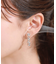 【チタンポスト】ボールチェーンピアス