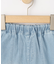 【100-150cm/ひんやり】ゆったりシルエットの デニムハーフパンツ