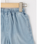 【100-150cm/ひんやり】ゆったりシルエットの デニムハーフパンツ