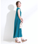 【S-LL/ひんやり】切替ラインですっきりと 1枚で着られるロングワンピース