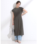 【2点セット】クロシェ編みレースベスト＋Tシャツワンピースセット