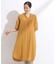 【洗える/S-LL/洗濯後しわになりにくい】バックレースアップチュニック