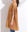 【S-LL/ひんやり】さらりとしたタッチが心地よい バックギャザーブラウス