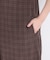 【S-LL】大人のチェック柄 ティアードワンピース