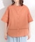 【S-LL/6分袖】レースデザインで華やか見え お袖刺繍ブラウス