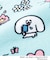 【パントビスコ／ぺろち】ハンドタオル