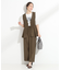 【S-LL/セットアップ可/洗濯後しわになりにくい】きちんと見え タックワイドパンツ