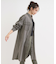 【S-LL】ロングシーズン活躍 デニムシャツワンピース