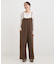 【S-LL】大人カジュアルに ベアトップ風 キャミサロペット