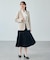 【洗濯機可/着丈選べる】軽やかプリーツスカート