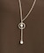 【2点セット】アクセ付きタック袖トップス