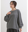 強撚裏毛 ゆるロンT