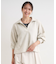 【なめらかタッチ】スキッパーポロスウェット